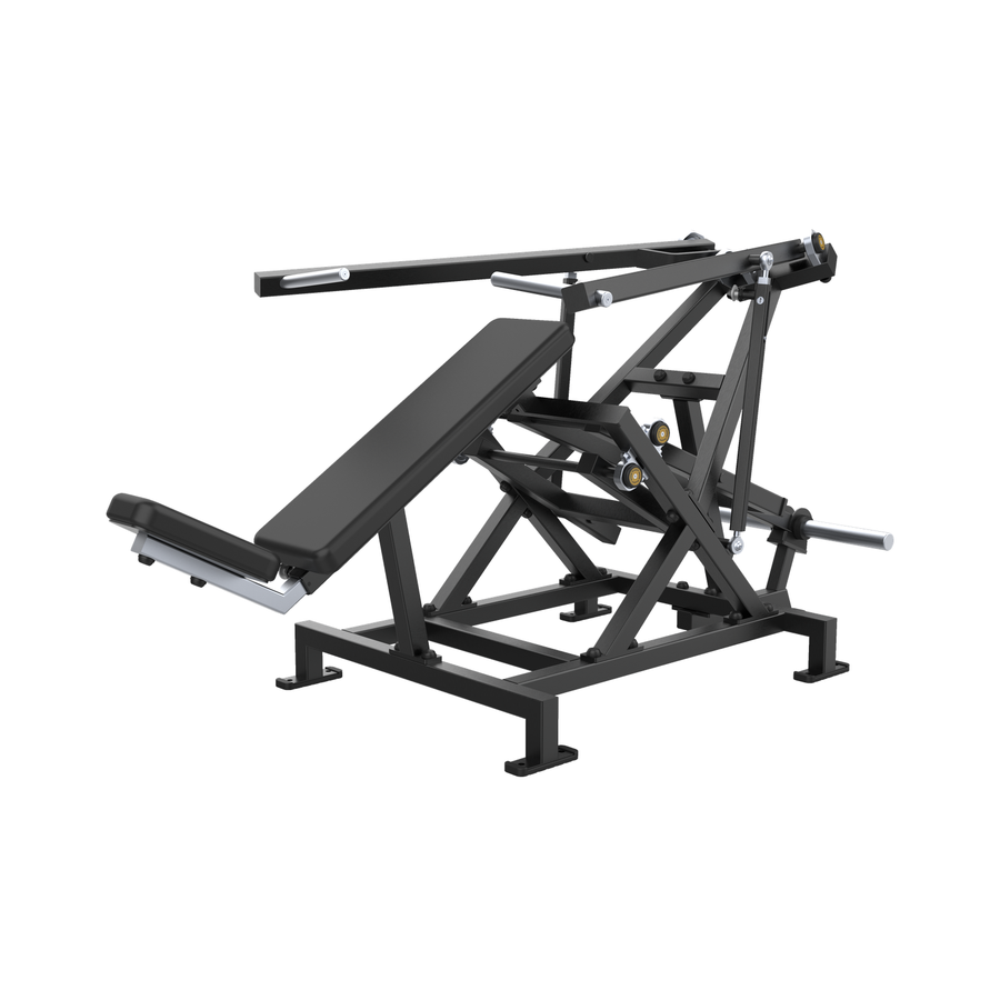 DHZ A702L FLEX Incline Chest Press Hauptansicht in Black Pearl