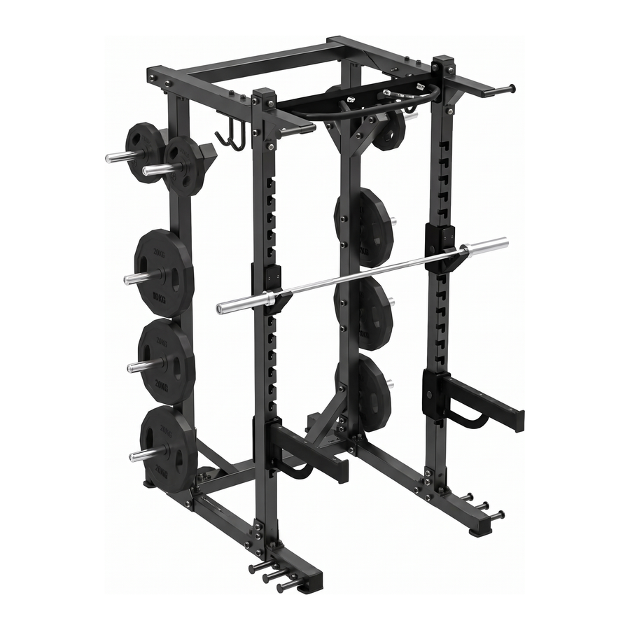 DHZ E6221 Basic Half Rack in Black Pearl und Piano Black – Hauptansicht auf weißem Hintergrund