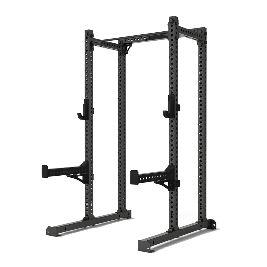 DHZ E6254P Half Rack Combi in Black Pearl und Piano Black – Hauptansicht auf weißem Hintergrund