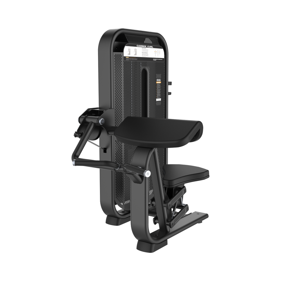 DHZ E7030 Camber Curl Hauptansicht in Black Pearl und Schwarz