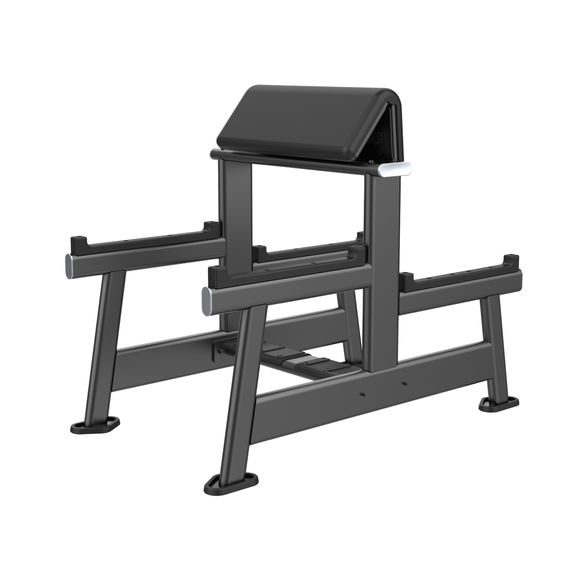 DHZ E7044 Seated Preacher Curl Hauptansicht in Black Pearl und Schwarz