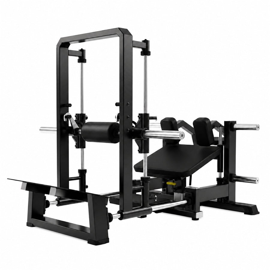 DHZ A609 3D Smith Hip Thrust – Hauptansicht des professionellen Fitnessgeräts – Fitnessstudio, Krafttraining und kommerzieller Studioeinsatz