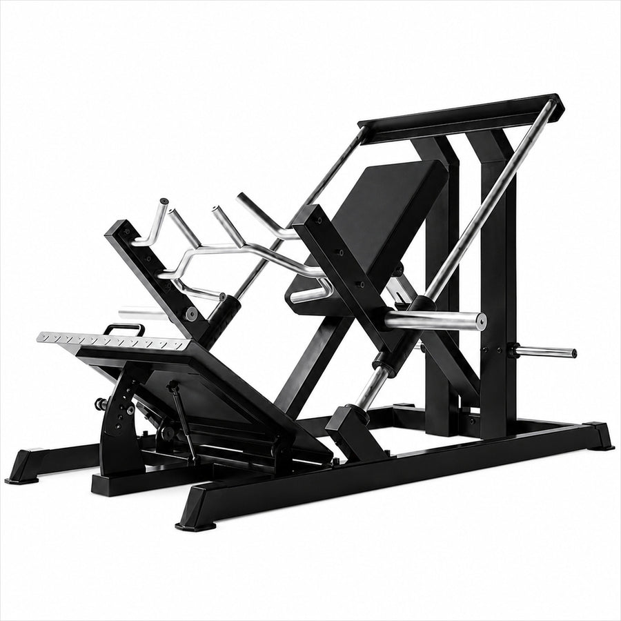 DHZ A611 Incline Linear Row – Hauptansicht des professionellen Fitnessgeräts – Fitnessstudio, Krafttraining und kommerzieller Studioeinsatz