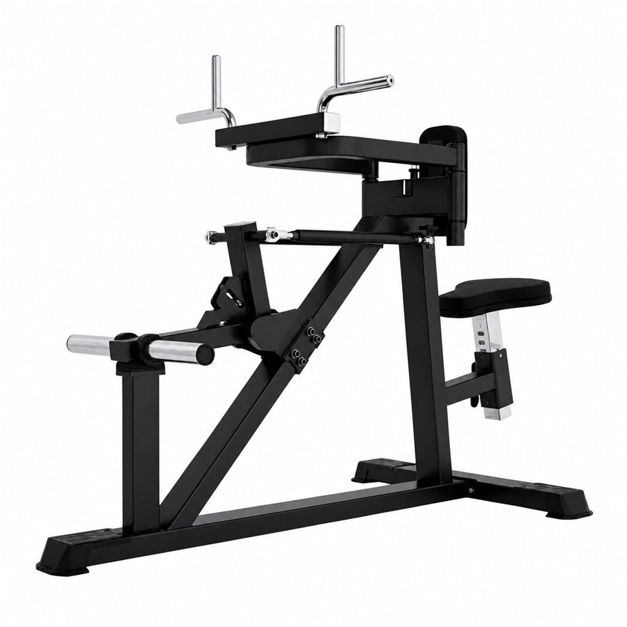 DHZ A618 Seated Deltoid Fly Plate-Loaded Reverse Fly Maschine – Hauptansicht des professionellen Fitnessgeräts – Fitnessstudio, Krafttraining und kommerzieller Studioeinsatz