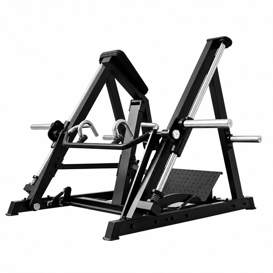 DHZ A624 Supported Angle Row – Hauptansicht des professionellen Fitnessgeräts – Fitnessstudio, Krafttraining und kommerzieller Studioeinsatz