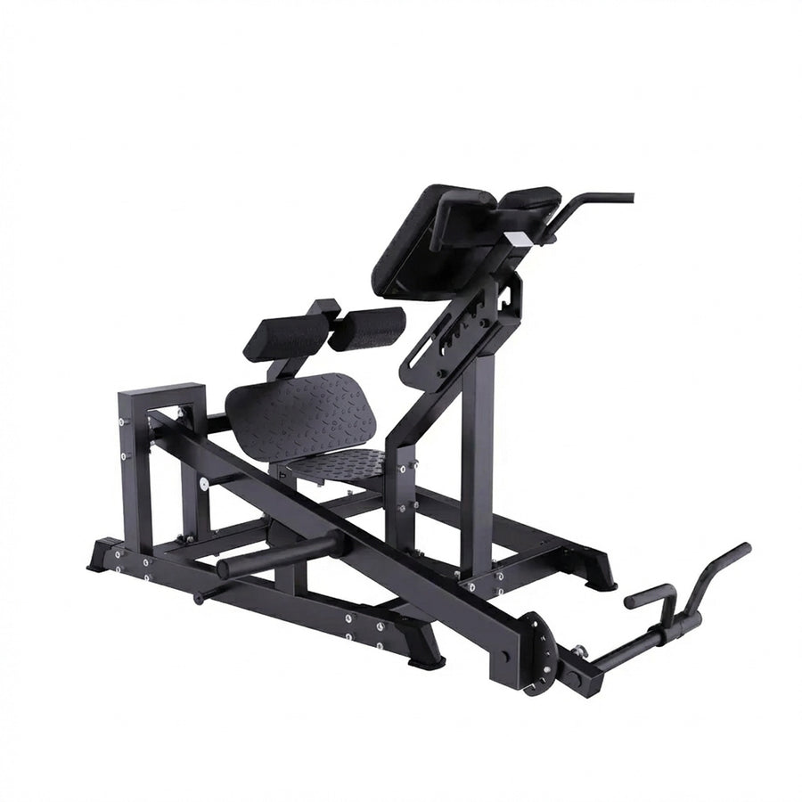 DHZ A627 45 Hip Extension – Hauptansicht des professionellen Fitnessgeräts – Fitnessstudio, Krafttraining und kommerzieller Studioeinsatz