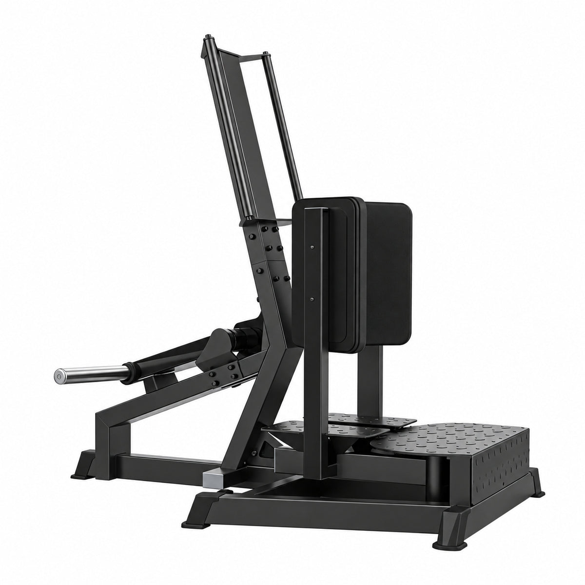DHZ Fitness A629 Standing Abductor – Plate-Loaded Glute Trainer in Hauptansicht auf weißem Hintergrund