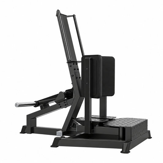DHZ Fitness A629 Standing Abductor – Plate-Loaded Glute Trainer in Hauptansicht auf weißem Hintergrund