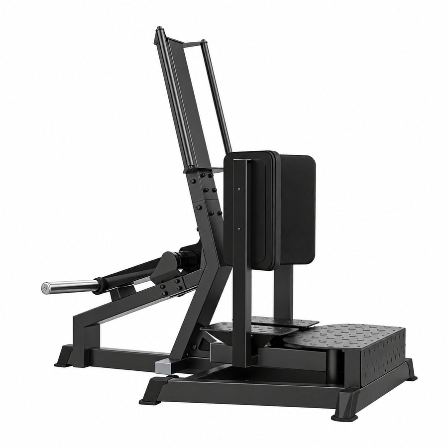 DHZ Fitness A629 Standing Abductor – Plate-Loaded Glute Trainer in Hauptansicht auf weißem Hintergrund
