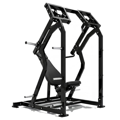 DHZ P-FORCE PM2012 Iso-Lateral Shoulder Press – Plate Loaded Iso-Laterale Schulterpresse – schwarze Polster, Hauptansicht