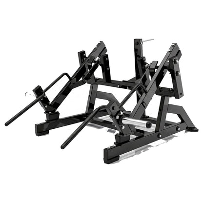 DHZ P-FORCE PM2029 Squat High Pull – Plate Loaded Squat-High-Pull-Maschine – schwarze Polster, Hauptansicht