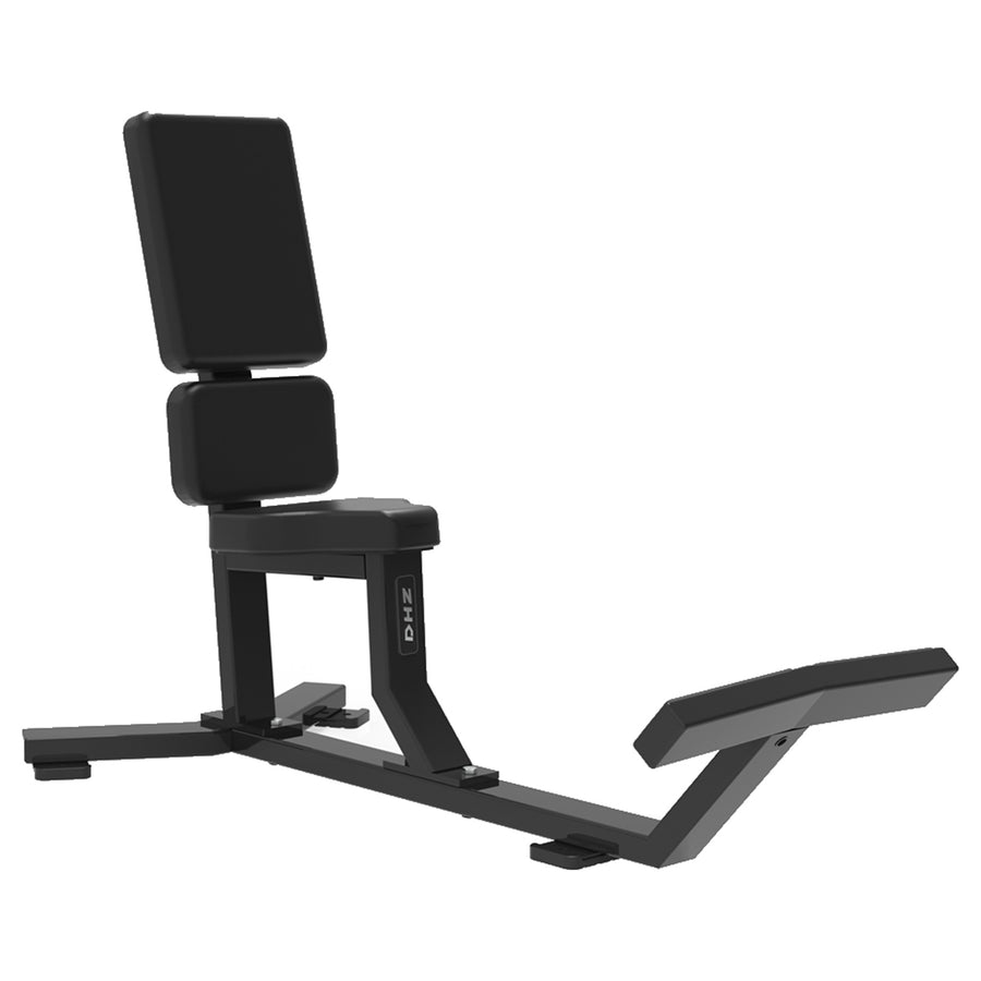 DHZ S-FORCE PM3005 Utility Bench 75° – Freihantel Utility-Bank 75 Grad – schwarze Polster, Hauptansicht