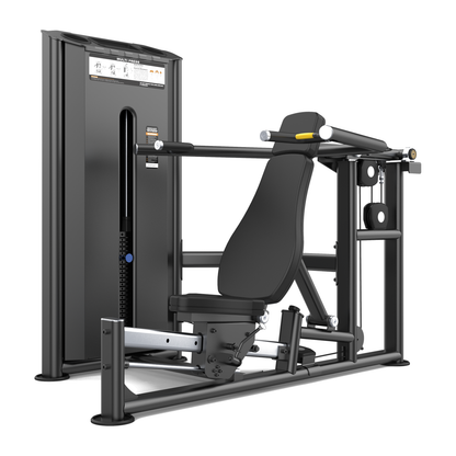 DHZ U2084 Chest & Shoulder Press Hauptansicht in Black Pearl mit schwarzer Polsterung