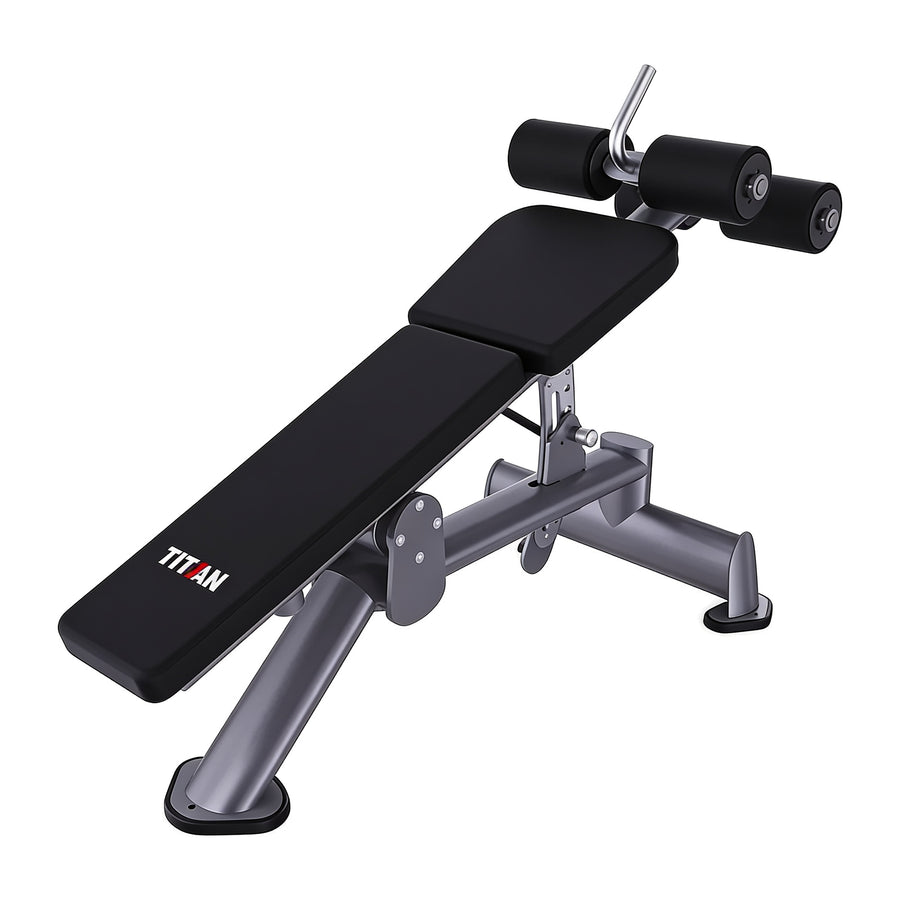 DHZ TITAN Extreme T929 Adjustable Decline Bench – Verstellbare Negativbank – adjustable decline bench negativbank hauptansicht