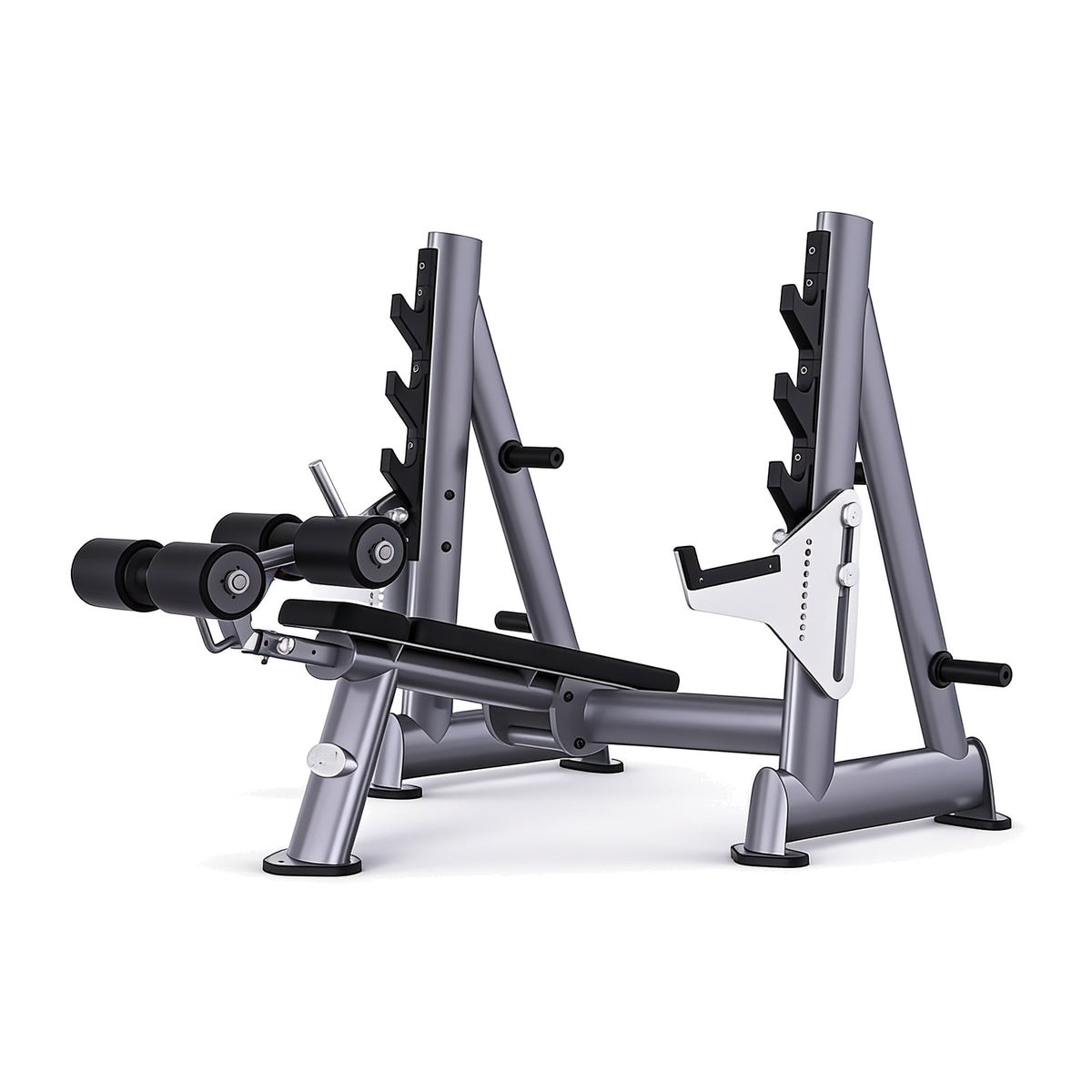 DHZ TITAN Extreme T931 Olympic Decline Bench – Professionelle Negativbank – olympic decline bench langhantelbank hauptansicht