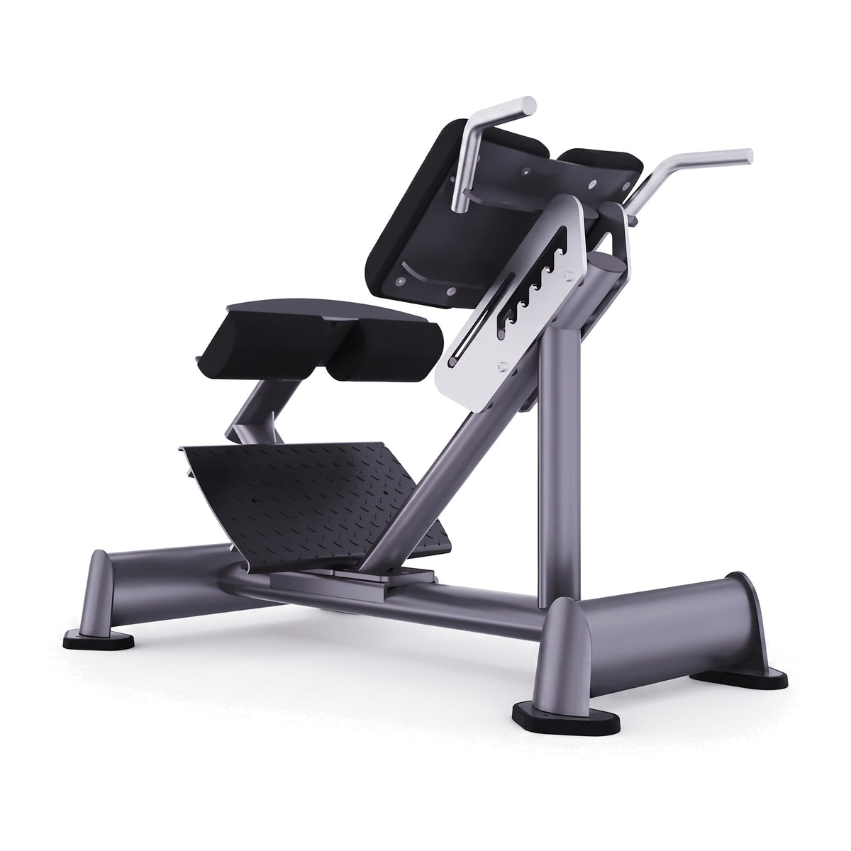 DHZ TITAN Extreme T935 Back Extension – Professionelle Hyperextension Bank für das Rückenstreckertraining – back extension hyperextension bank hauptansicht