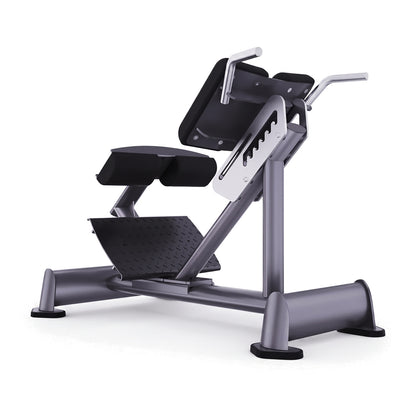 DHZ TITAN Extreme T935 Back Extension – Professionelle Hyperextension Bank für das Rückenstreckertraining – back extension hyperextension bank hauptansicht