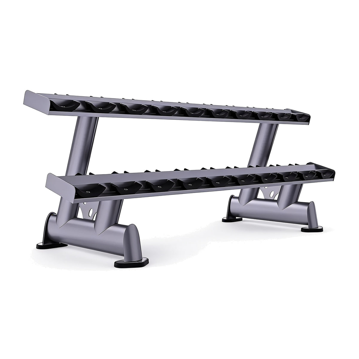 DHZ TITAN Extreme T943 Dumbbell Rack – Professioneller Kurzhantelständer – dumbbell rack kurzhantelstaender hauptansicht