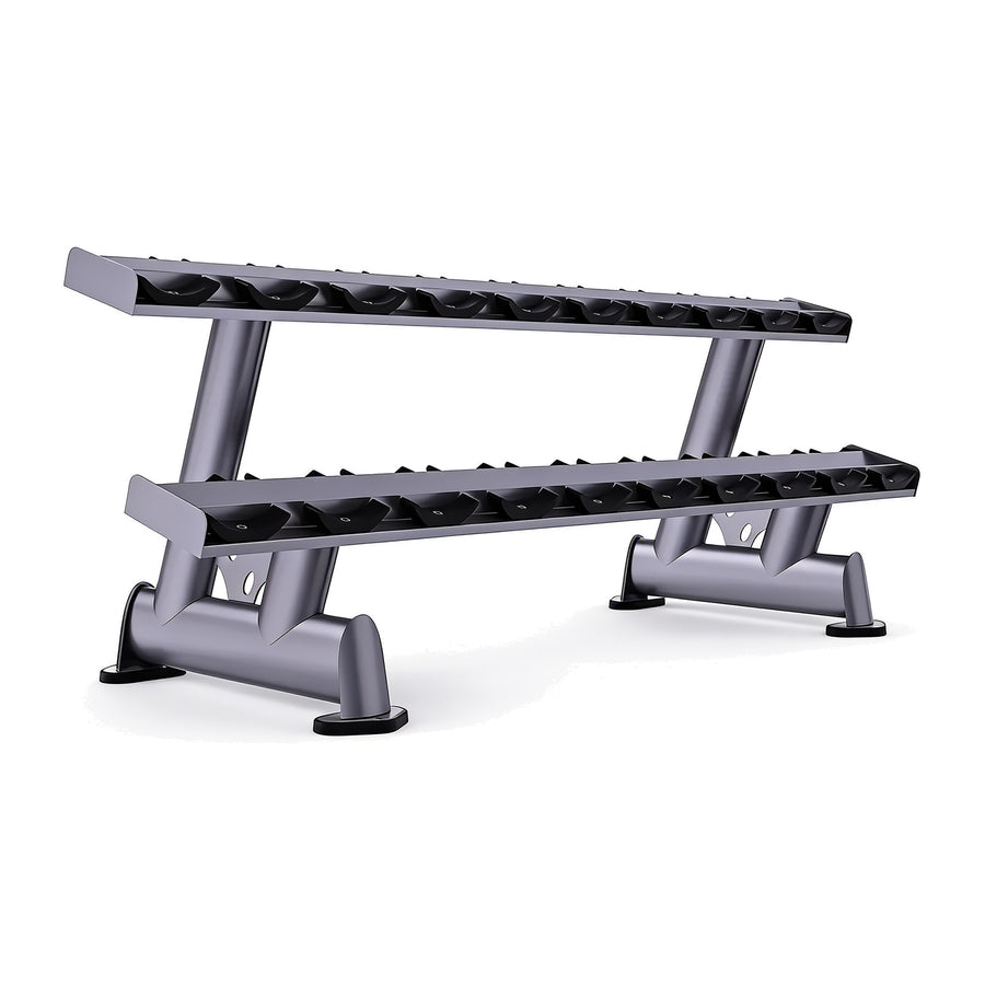 DHZ TITAN Extreme T943 Dumbbell Rack – Professioneller Kurzhantelständer – dumbbell rack kurzhantelstaender hauptansicht