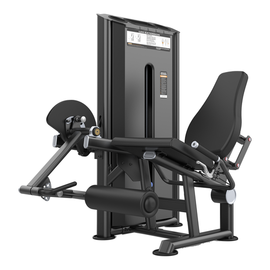 DHZ U2002 Leg Extension Hauptansicht in Black Pearl und Schwarz