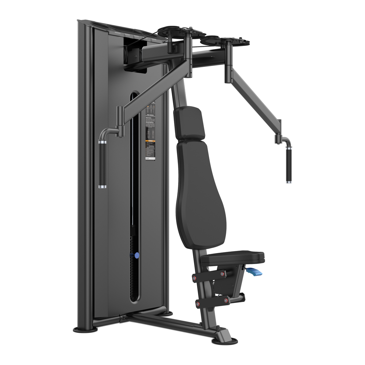 DHZ U2004 Pectoral Machine Hauptansicht in Black Pearl und Schwarz