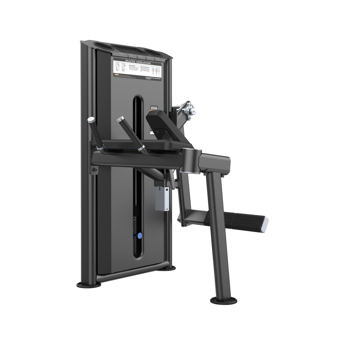 DHZ U2024 Glute Isolator Hauptansicht in Black Pearl und Schwarz