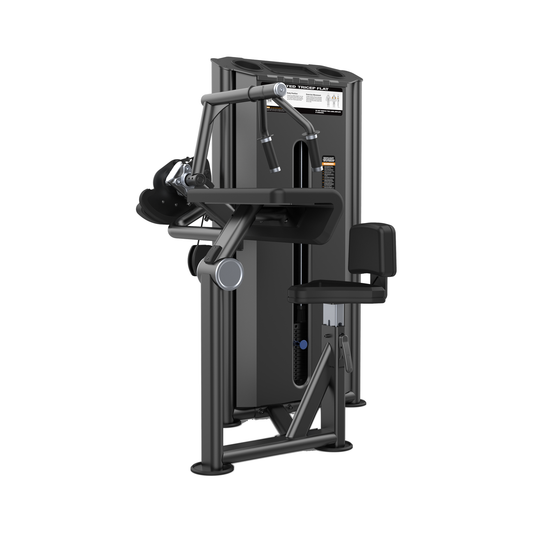 DHZ U2027 Seated Triceps Flat Hauptansicht in Black Pearl und Schwarz