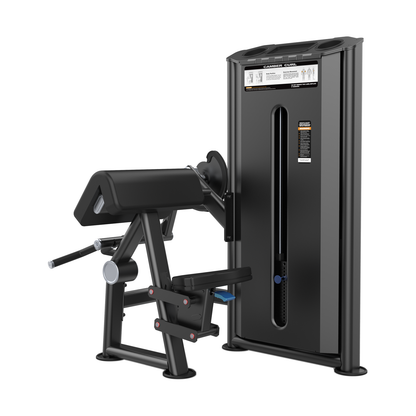 DHZ U2030 Biceps Curl Hauptansicht in Black Pearl und Schwarz