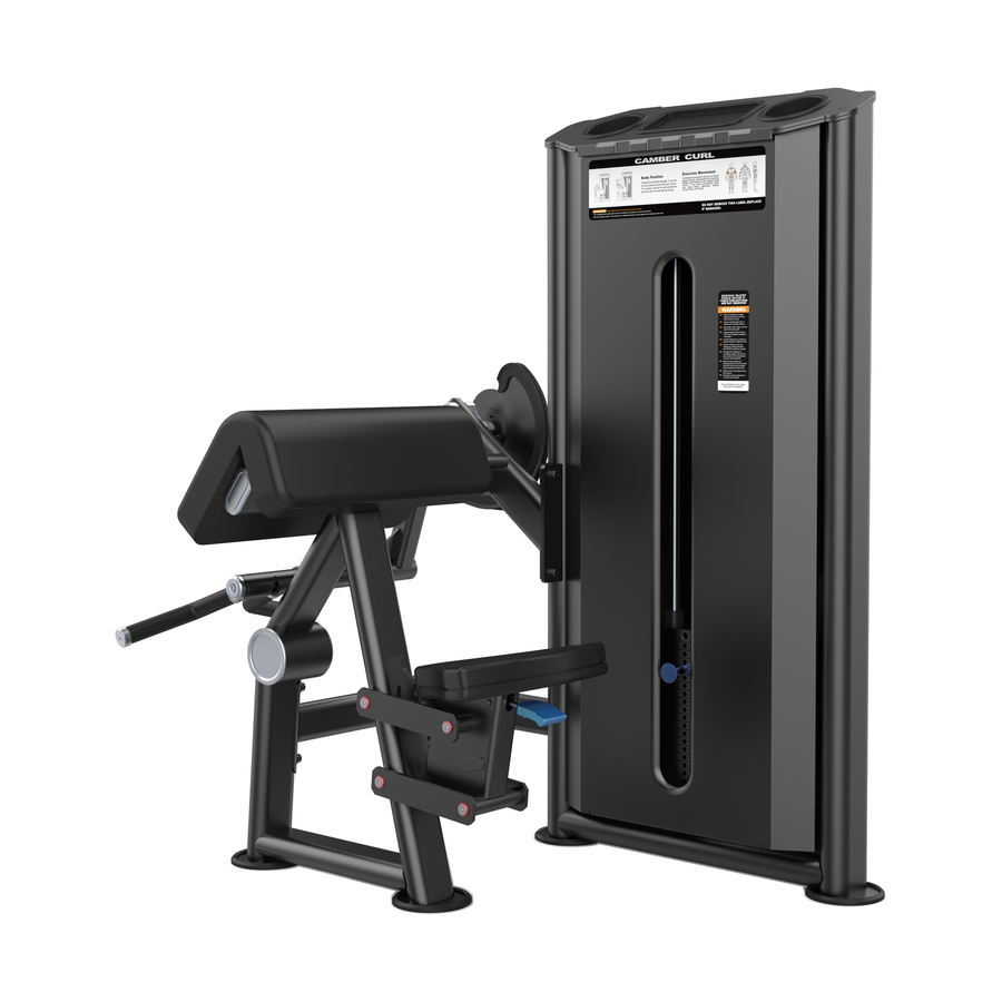 DHZ U2030 Biceps Curl Hauptansicht in Black Pearl und Schwarz