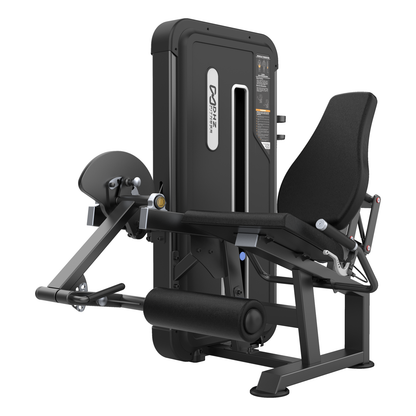 DHZ U3002A Leg Extension in Black Pearl und Black – Hauptansicht auf weißem Hintergrund