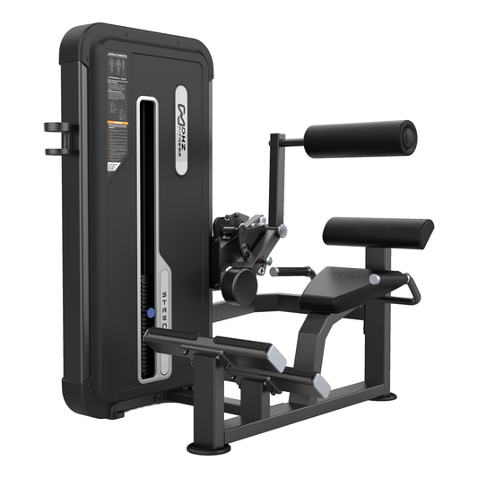 DHZ U3031A Back Extension in Black Pearl und Black – Hauptansicht auf weißem Hintergrund