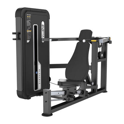 DHZ U3084A Chest & Shoulder Press in Black Pearl und Black – Hauptansicht auf weißem Hintergrund