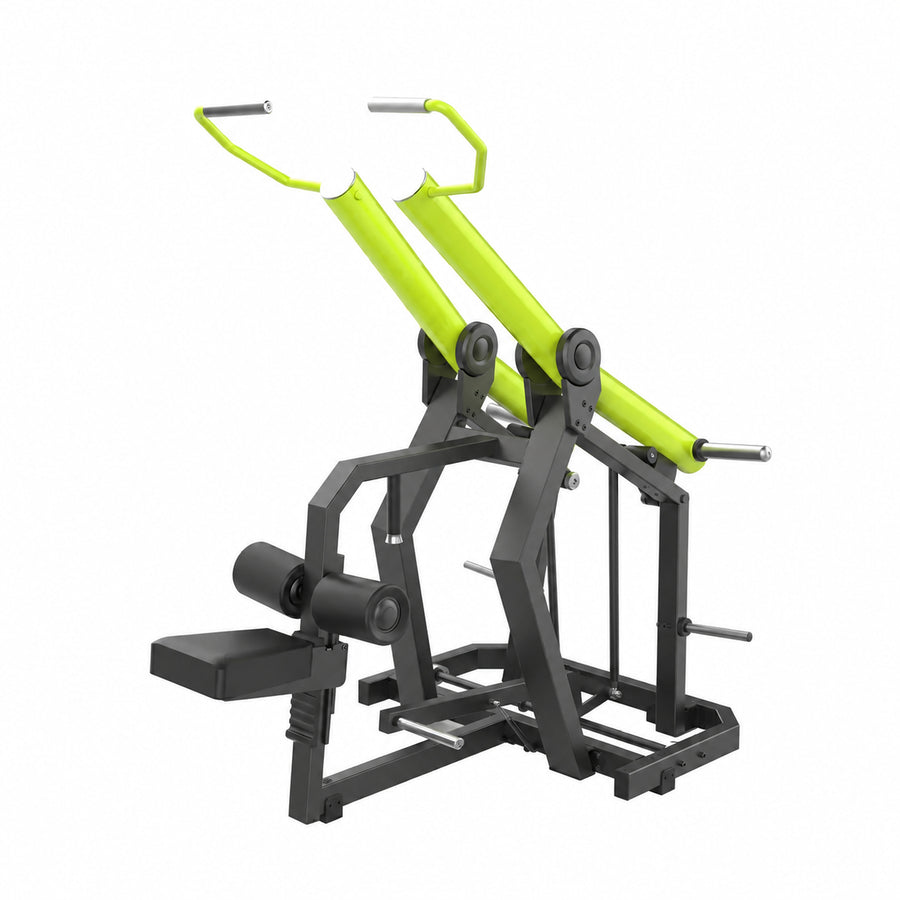 DHZ Y900 Y920L Latzugmaschine (Pull Down) mit Einstiegshilfe in Grün-Schwarz – Hauptansicht
