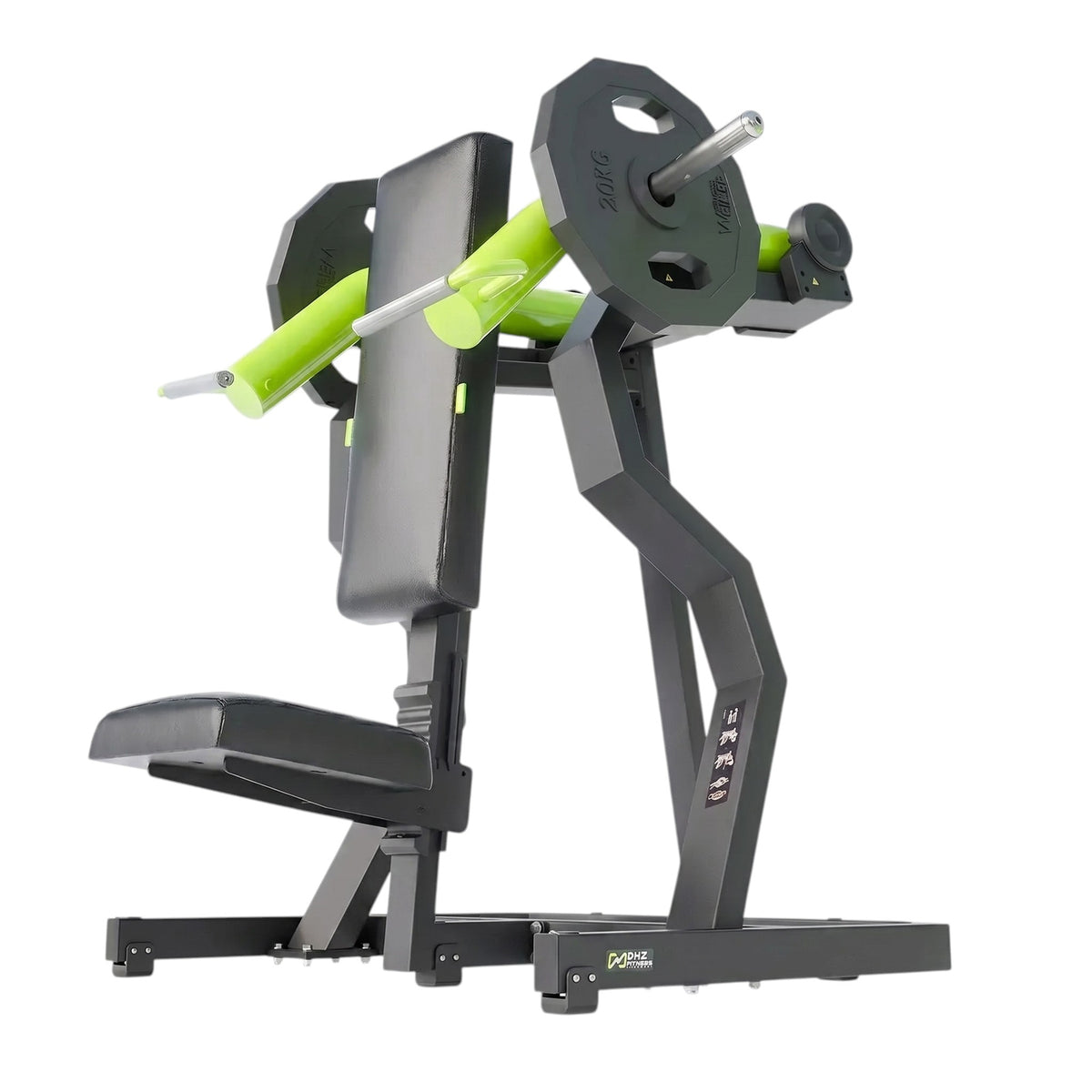 DHZ Y900 Y935 Schulterpresse (Shoulder Press) in Grün-Schwarz – Hauptansicht