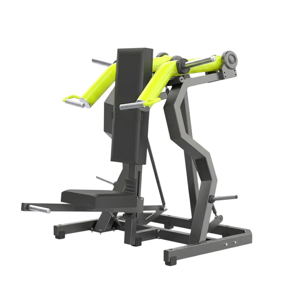 DHZ Y900 Y935L Schulterpresse (Shoulder Press) mit Einstiegshilfe in Grün-Schwarz – Hauptansicht