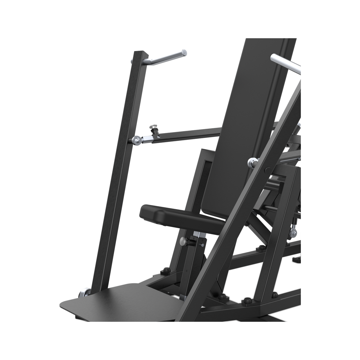 DHZ A701L FLEX Chest Press Griffe und Trainingsarme im Detail