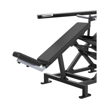 DHZ A702L FLEX Incline Chest Press Polster und Griffe im Detail