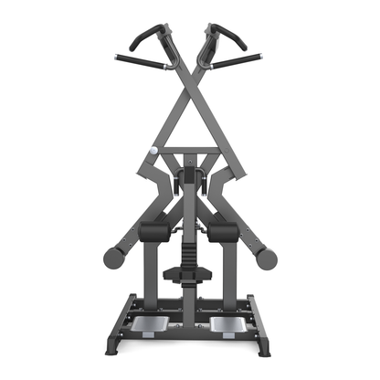 DHZ D610 Circular Lat Pulldown – Frontansicht auf weißem Hintergrund