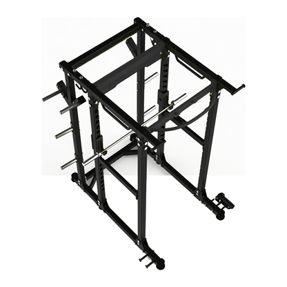 DHZ E6243 Multi Rack in Black Pearl und Piano Black – erhöhte Draufsicht