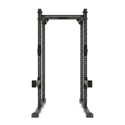 DHZ E6254P Half Rack Combi in Black Pearl und Piano Black – Frontansicht auf weißem Hintergrund