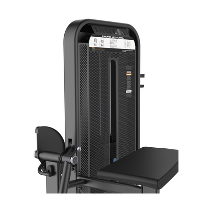 DHZ E7001 Prone Leg Curl Gewichtsturm und Bewegungsmechanik im Detail