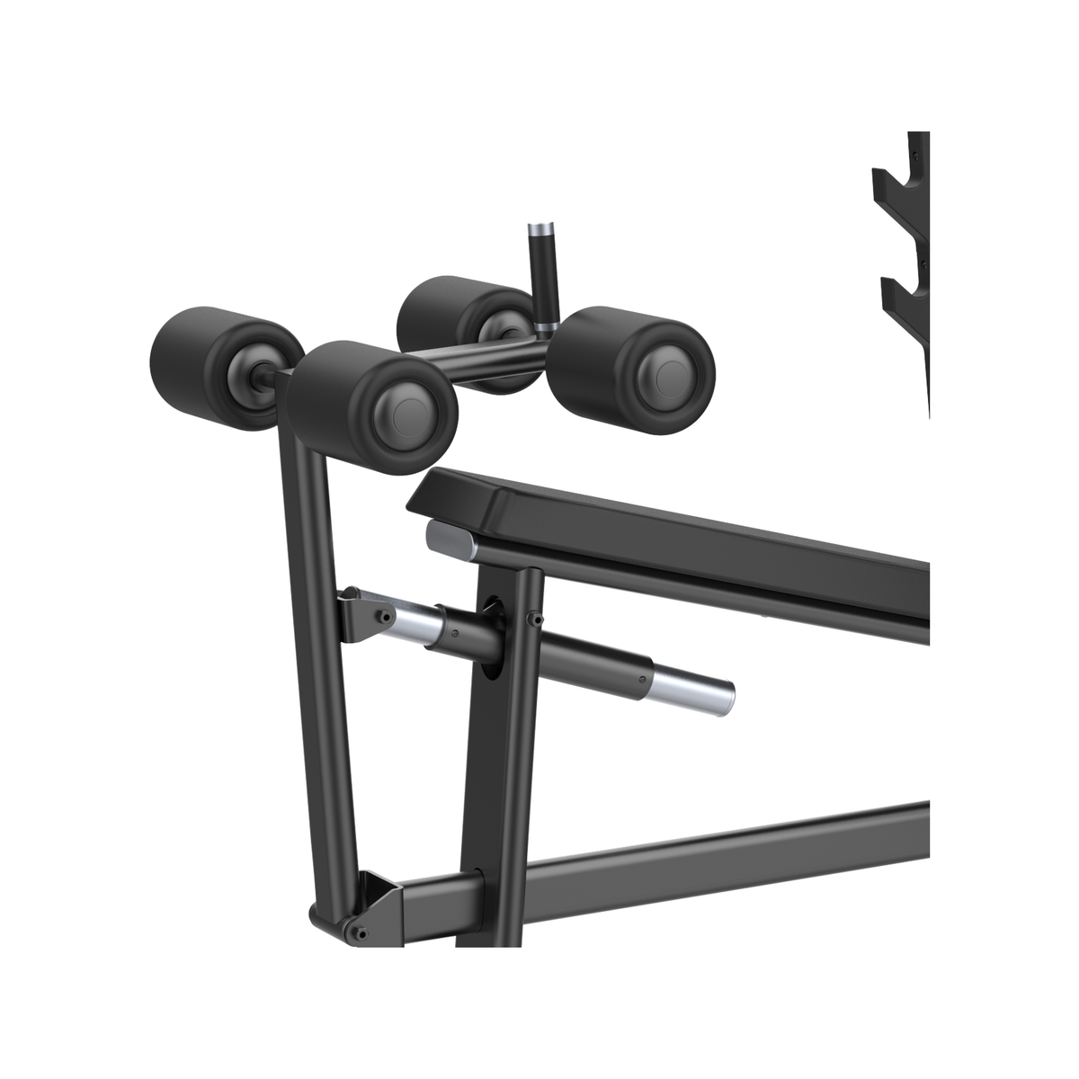 DHZ E7041 Olympic Bench Decline Fußrollen und negative Bank im Detail