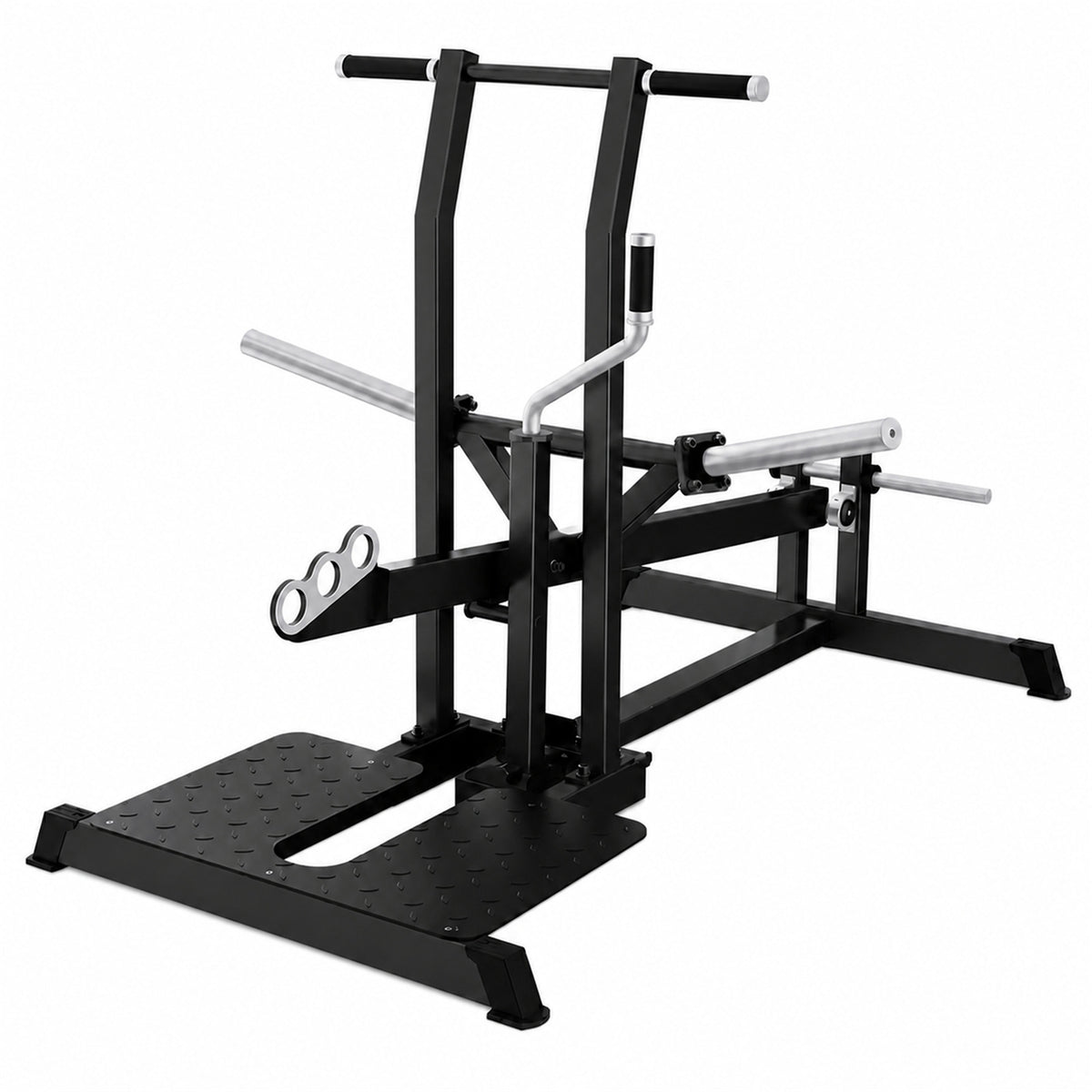 DHZ A607 Belt Squat – Hauptansicht des professionellen Fitnessgeräts – Fitnessstudio, Krafttraining und kommerzieller Studioeinsatz