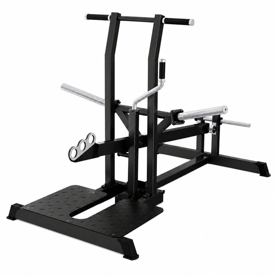 DHZ A607 Belt Squat – Hauptansicht des professionellen Fitnessgeräts – Fitnessstudio, Krafttraining und kommerzieller Studioeinsatz