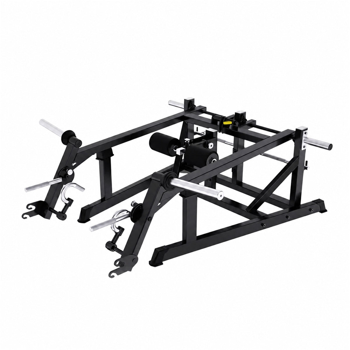 DHZ A621 Deadlift Elite – Professionelle Plate-Loaded Deadlift Maschine – Frontansicht – Ansicht 1
