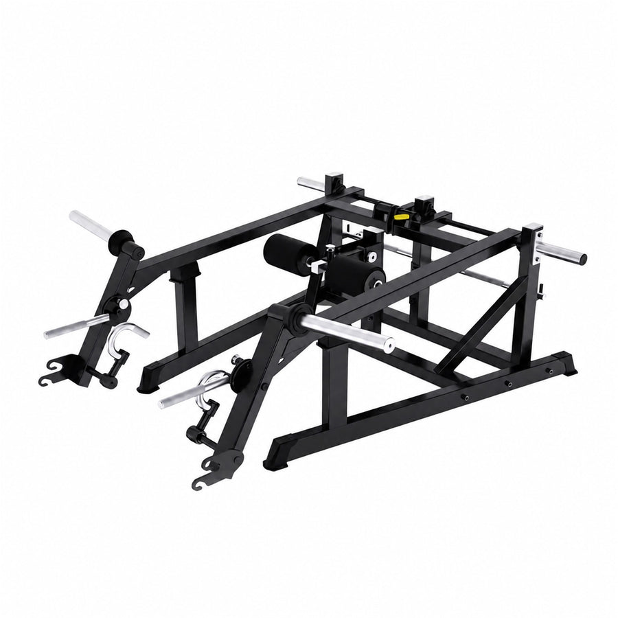 DHZ A621 Deadlift Elite – Professionelle Plate-Loaded Deadlift Maschine – Frontansicht – Ansicht 1