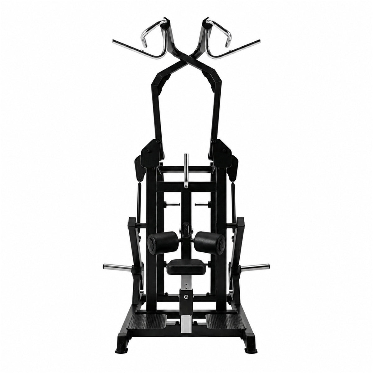 DHZ A622 Circular Lat Pulldown – Frontansicht des professionellen Kraftgeräts – Fitnessstudio, Krafttraining und kommerzieller Studioeinsatz