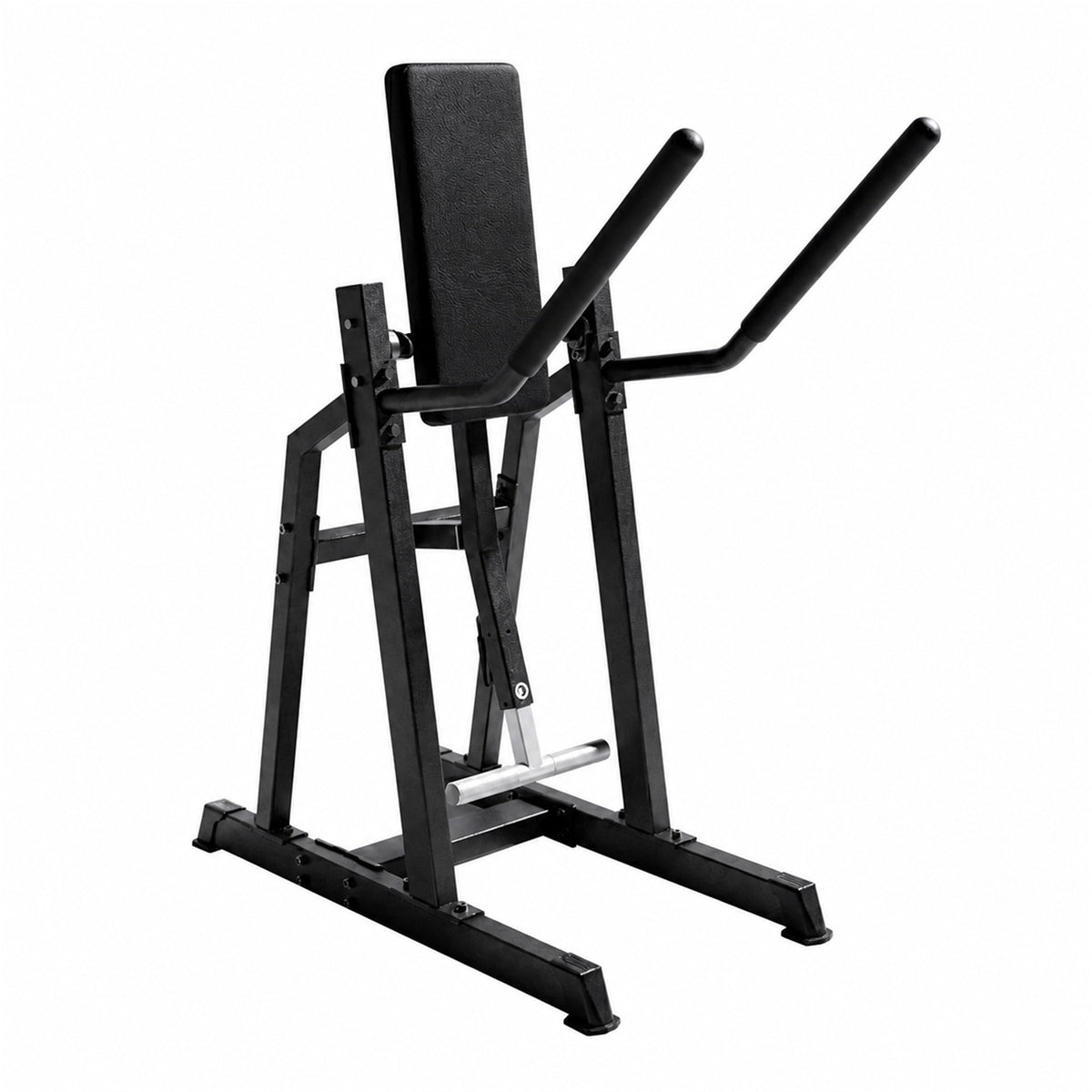 DHZ A623 V-Crunch Abdominal Trainer – Seitenansicht des professionellen Kraftgeräts – Fitnessstudio, Krafttraining und kommerzieller Studioeinsatz