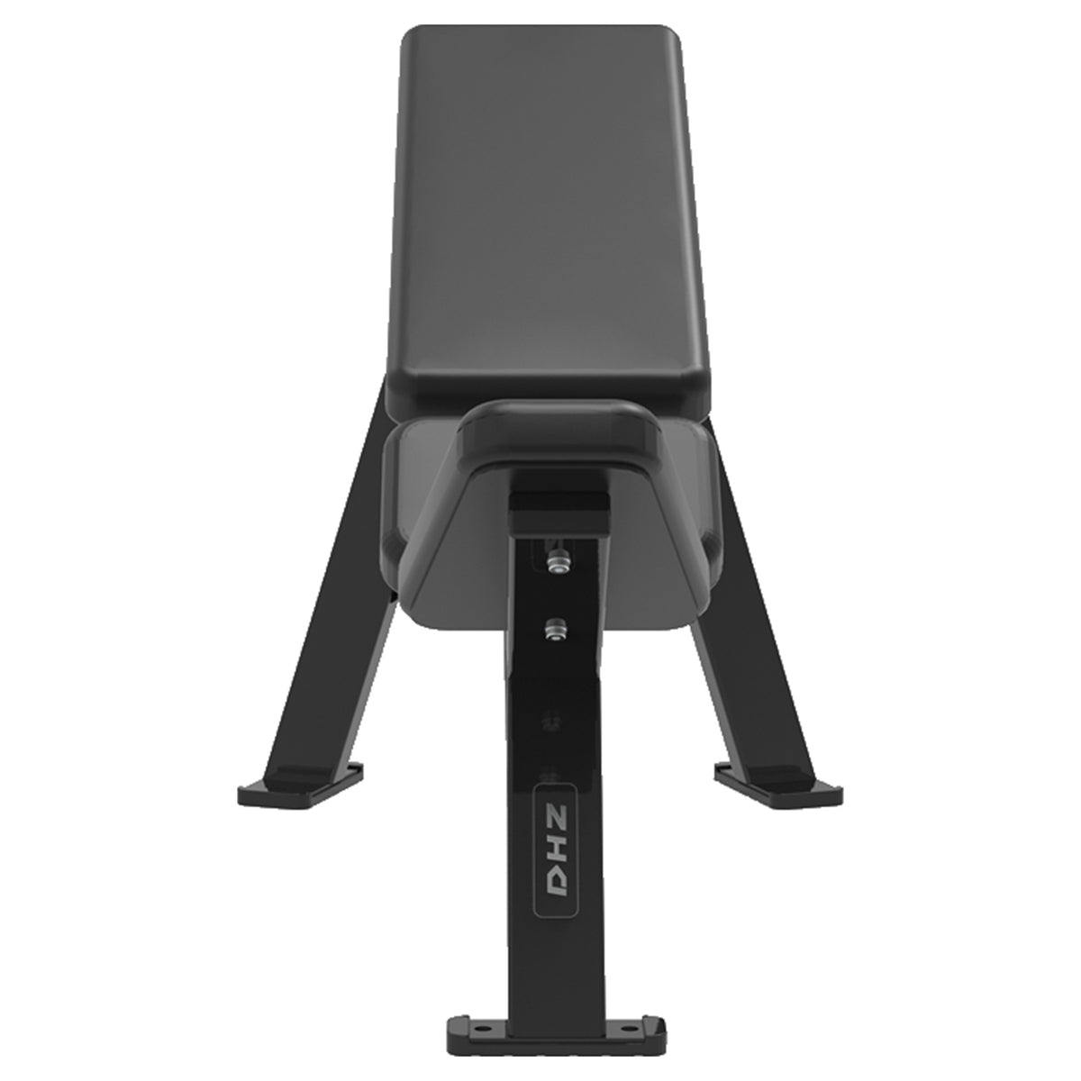 DHZ S-FORCE PM3003 Incline Bench 30° – Freihantel Schrägbank 30 Grad – schwarze Polster, Produktansicht 02