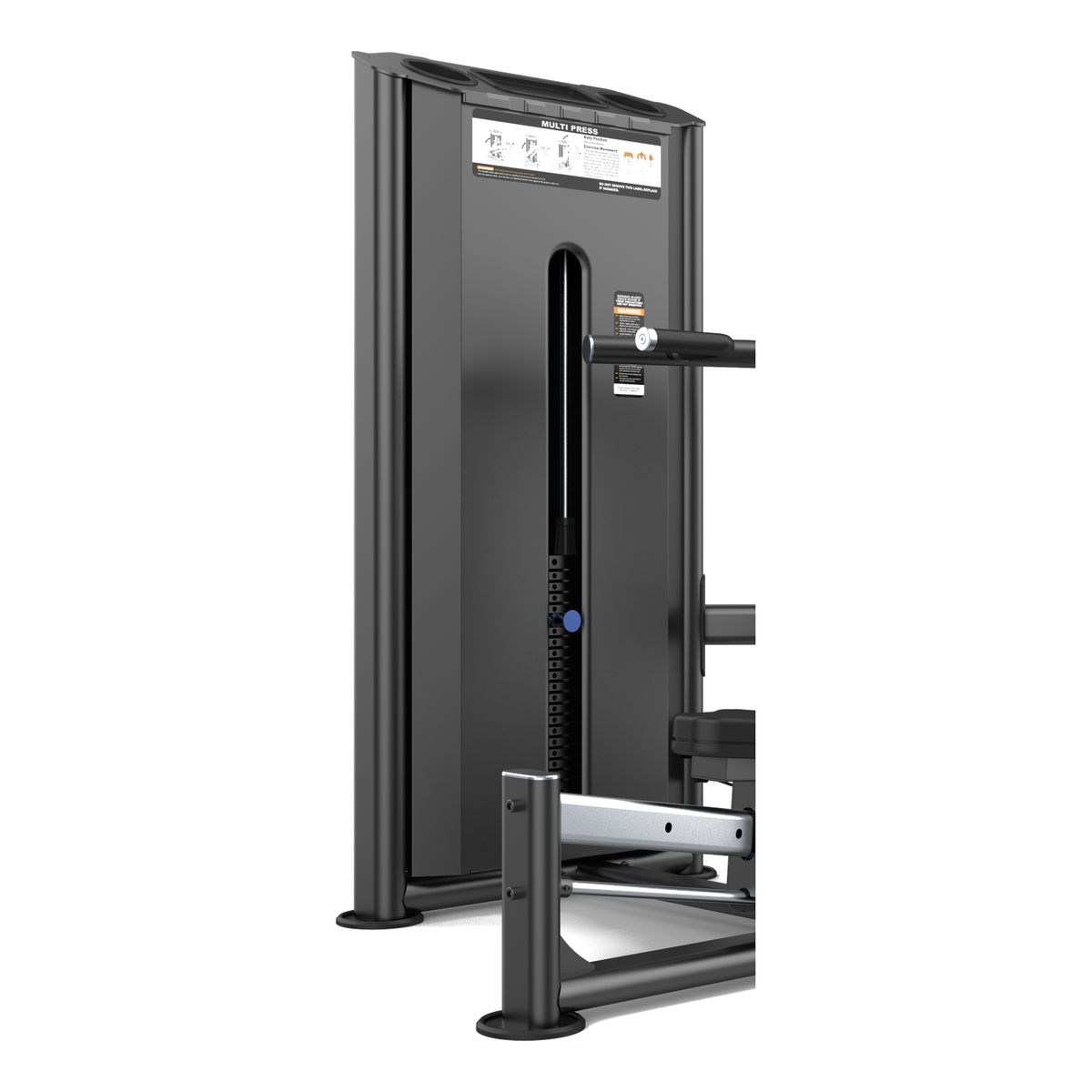 DHZ U2084 Gewichtsturm und integrierter 110-kg-Gewichtsblock im Detail